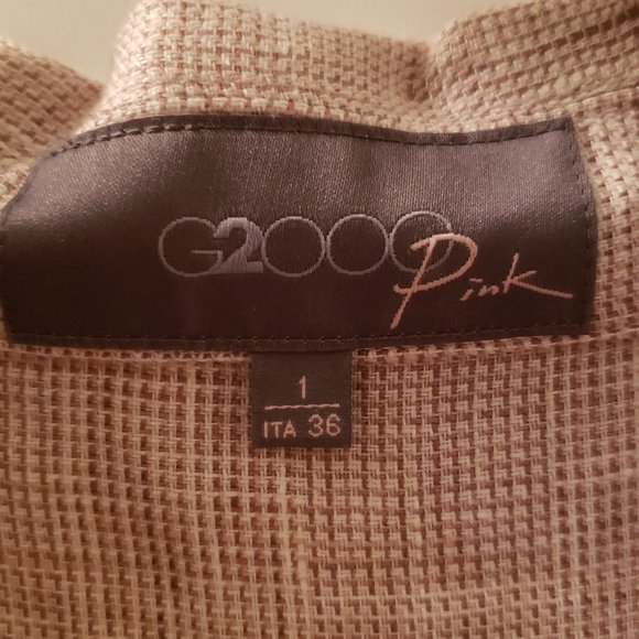 G2000 Cropped Poncho-style Jacket (Beige) - Picture 2 of 4